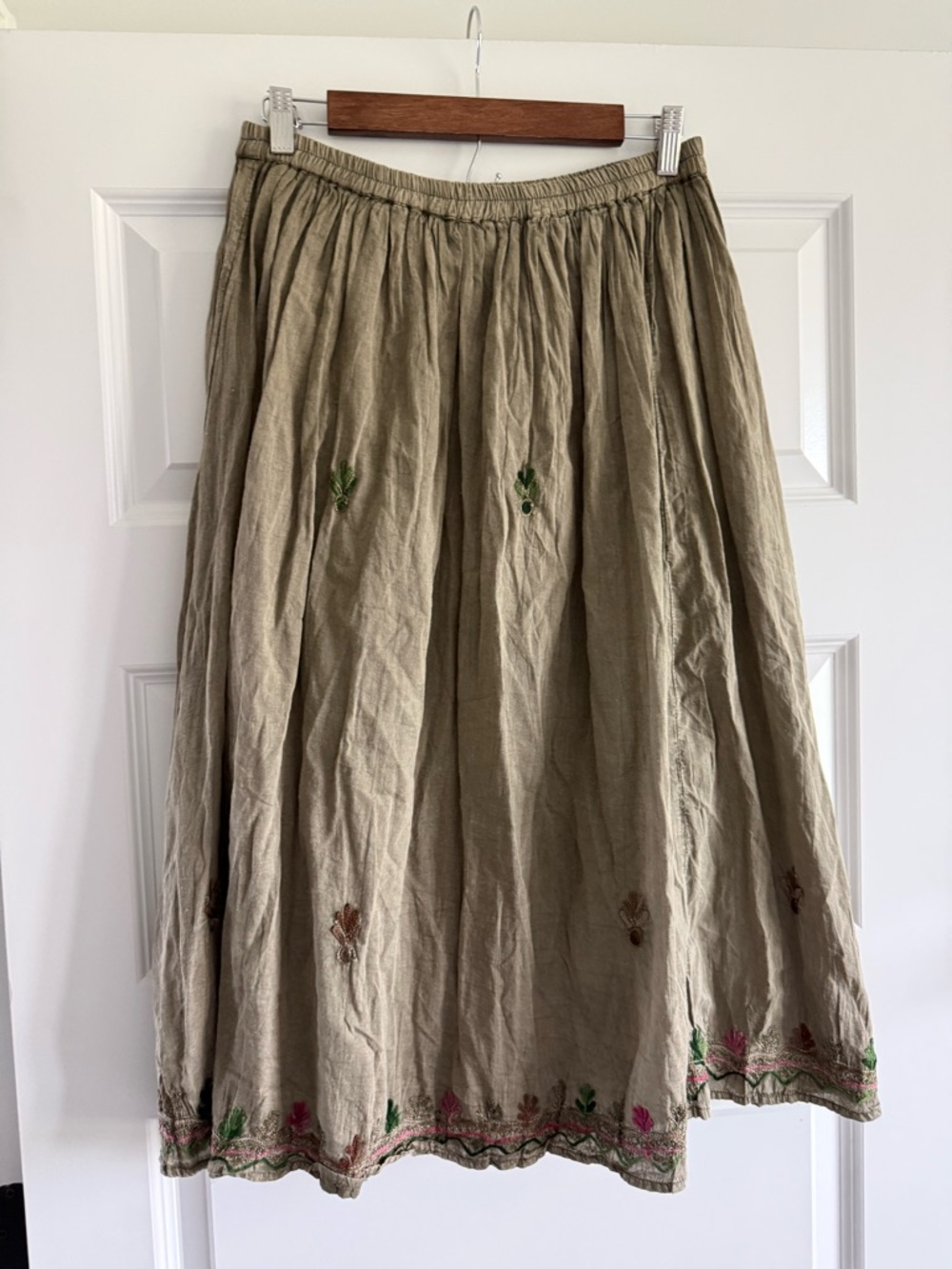 Young Threads Boho Embroidered Skirt NWT - Picture 6 of 12